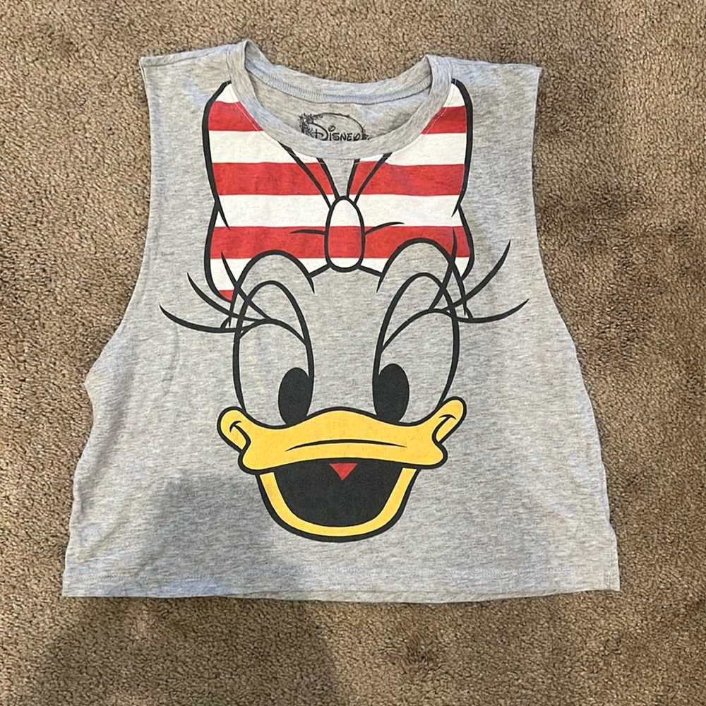 Daisy Duck Cropped Tank Top